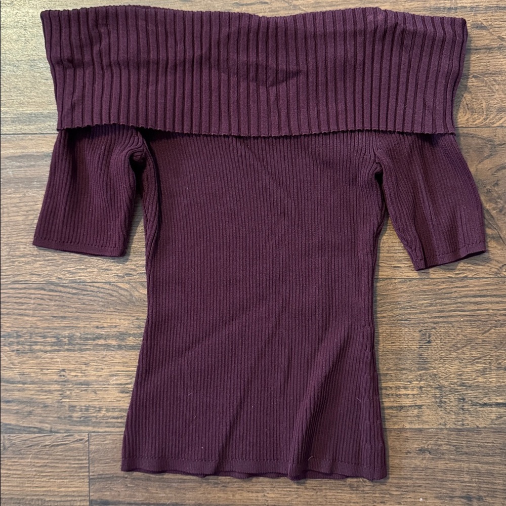 New York & Company Off-Shoulder Sweater